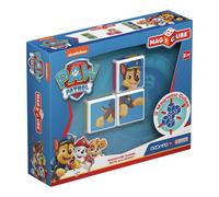 Geomag Magicube Paw Patrol 077 - Chase, Skye and Rocky - Magnetic Constructions, 3 Cubes