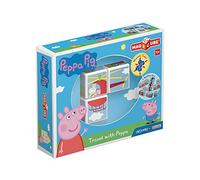 Geomag Magicube Peppa Pig Travel with Peppa - 3 Cubes - Building Set with Magnetic Cubes, mixed