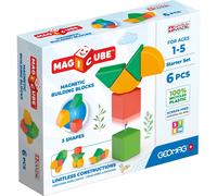 Magicube Magnetic Shapes Starter Set - 6 Pieces Geomag Multi 1 Pack