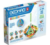 Geomag - Supercolor Magnetic Constructions for Kids, Magnetic Toy, Green Collection 100% Recycled Plastic, 52 Pieces