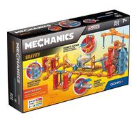 Geomag Mechanics 774 - Gravity Shoot and Catch, 243 Pieces - Magnetic Building Game