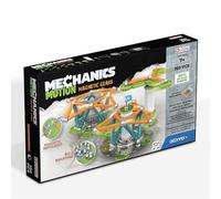 Geomag Construction Mechanics Motion Magnetic Gears 160pcs STEM Building Toy