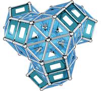Geomag Pro L Magnetic Shapes - 75 Pieces