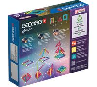 Geomag Recycled Magnetic Glitter Panels - 22 Pieces