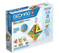 Geomag - Supercolor Magnetic Constructions for Kids, Magnetic Toy, Green Collection 100% Recycled Plastic, 35 Pieces