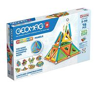 Geomag - Supercolor Magnetic Constructions for Kids, Magnetic Toy Green, Collection 100% Recycled Plastic, 78 Pieces