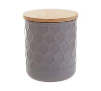Geome Grey 550ml Storage Canister - Grey