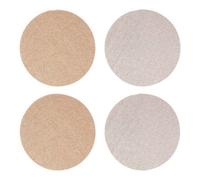 Geome Set of 4 Reversible Gold And Silver Glitter Placemats