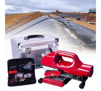 Geomembrane Welding Machine - Hot Wedge Technology for Waterproofing and Containment Projects, Reliable and Efficient Performance for Industrial Applications