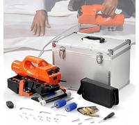 Geomembrane Welding Machine with Hot Wedge Technology, Adjustable Speed Silica Roller for Sealing Sheet and PVC Film in Transportation