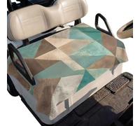 Geometric Abstract Golf Cart Seat Towels Towel Blanket | Golf Cart Seat Towels Heat Resistance Summer Golf Cart Seat Blanket for Clubs Men