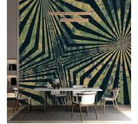 Geometric Abstract Vintage Art Line Doodle 3D Wallpaper Easy Install Feature Office Living Room Sofa Bedroom TV Background Wall Decoration-150cm×105cm