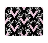 Geometric Animal Print Blanket Benjamin Tate Design Natural 120cm x 150cm