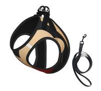 Geometric Art Deco Dog Harness - Equipped with Reflective Straps and Quick Release Buckles - Suitable for Small Cats and Dogs