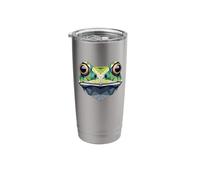 Geometric Art Frog Toad Frogs Toads Stainless Steel Insulated Tumbler