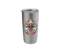 Geometric Art Lobster Lobsters Stainless Steel Insulated Tumbler