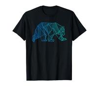 Geometric Bear | Camping and Hiking | Wilderness T-Shirt