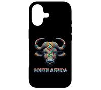 Geometric Buffalo South Africa Tribal Wildlife Art Case for iPhone 17