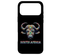 Geometric Buffalo South Africa Tribal Wildlife Art Case for iPhone 17 Pro Max