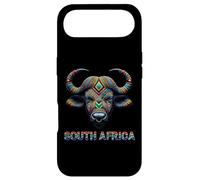 Geometric Buffalo South Africa Tribal Wildlife Art Case for iPhone Air