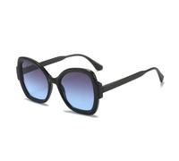 Geometric Butterfly Sunglasses Women UV400 Gradient | Tortoise Temple Accent, Lightweight & Durable Frame, Flatters Square & Round Faces for Travel, Holidays & Outdoors