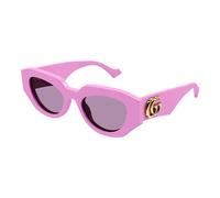Geometric Cat-eye Sunglasses- female- Gucci- Sunglasses- Pink- 51 MM- Accessories 51 MM