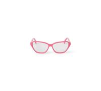 Geometric Cat-Eye Sunglasses- unisex- Off White- Sunglasses- Pink- 58 MM- Accessories 58 MM