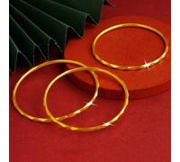 Geometric Cut Copper Alloy Bracelet for Women Featuring Gem Facets, Spring Closure, and Various Inner Diameter Sizes (65mm Gold)