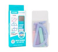 Geometric Demonstration Shape Removable Figure Model Measuring Tool School Art Project Student Ruler