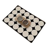 Geometric Design Pet Feeding Mat