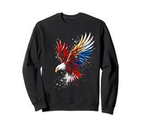 Geometric Eagle Sweatshirt