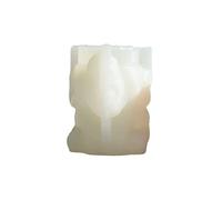 Geometric Elephant Girl Gypsum Silicone Molds Storage Box Mold for Making Plant Pot Flower Pot Pen Holder Elephant Girl Flower Molds for Concrete Resin Casting