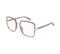 Geometric Eyeglasses - female - Chloé - Glasses - Purple - 55 MM - Accessories 55 MM