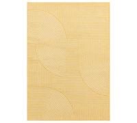 Geometric Flatweave Rug Yellow
