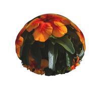 Geometric Floral Pattern print Stylish Shower Cap Reusable Shower Cap Women Large Shower Cap for Braids Long Hair