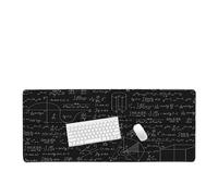 Geometric Functions Mouse Pad Large Size Anti-slip Hemming Natural Rubber PC Computer Gaming Desk Mat for Home Office Supplies