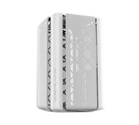 Geometric Future M2 The ARK Mesh White, High Airflow Open Frame, mATX/Mini ITX Gaming Case, Crystal Coating, Support 350mm GPU, ATX PSU, Type C Hub, 360 Radiator, GEO-M2-MW (PC Case ONLY)
