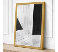 Geometric Interiors Canvas Wall Art Print 24x16 Inch (61 x 41 cm)