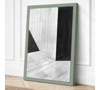 Geometric Interiors Canvas Wall Art Print 30x20 Inch (76 x 51 cm)