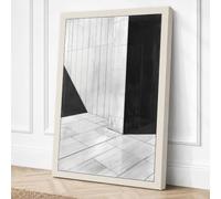 Geometric Interiors Canvas Wall Art Print 36x24 Inch (91 x 61 cm)