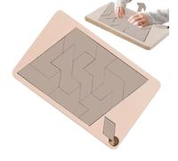 Geometric Learning Toy - Wood Tangram Puzzle, Educational Board Game, Problem-Solving Activity | 3.74x5.51 Inch Design for All Ages, Skill Development throughout Schools, Social Situations