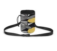 Geometric Lemon Pattern Dog Fanny Pack Treat Pouch Sling Bag