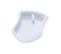Geometric Love Heart Round Square Rectangle Shaped Pendant Mold UV Crystal Resin Perforated Silicone Mold Geometry Pendant Silicone