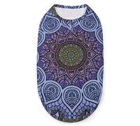 Geometric Mandalas Dog Shirts Summer Pet T-Shirts Soft Sleeveless Tank Top Pet Clothes for Small Puppy and Cats