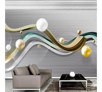 Geometric Marble Lines Three Dimensional Spherical 3D Wallpaper Luxury Home Dining Decor Paste Sofa Living Room The Wall for Bedroom Mural-150cm×105cm