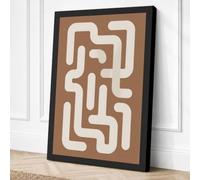 Geometric Meditations Canvas Wall Art Print 24x16 Inch