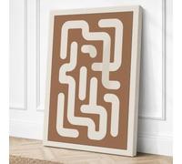 Geometric Meditations Canvas Wall Art Print 30x20 Inch
