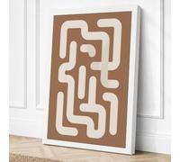 Geometric Meditations Canvas Wall Art Print 30x20 Inch