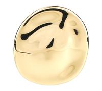 Geometric Metal Brooch Pin, Irregular Large Round Vintage Brooches for Women Men Stylish Lapel Pin Coat Evening Dress Jewelry for Lady Wedding Birthday Party (Gold)
