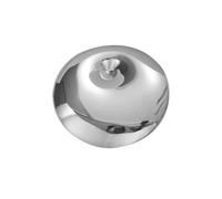 Geometric Metal Style Brooch for Women Men Chunky Vintage Irregular Round Concave Convex Disc Lapel Pin Minimalist Modern Abstract Polished Jewelry Accessory for Suit Dress Tie Bags Decoration, 1